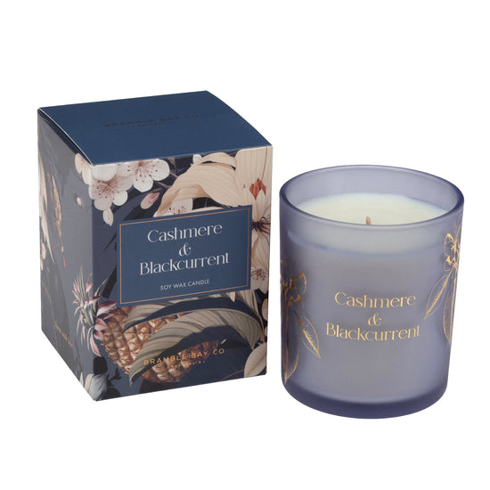 Bramble Bay Scent with Love - Cashmere & Blackcurrent Candle