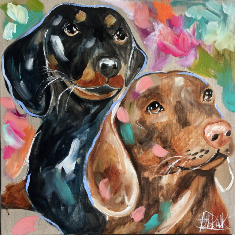 Lilly Rock - Dachsy Hounds Magnet