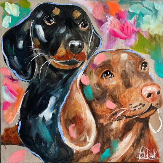 Lilly Rock - Dachsy Hounds Magnet