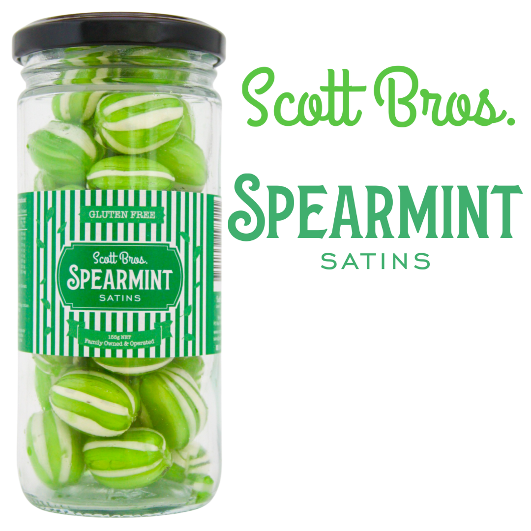 Scott Bros. Candy - Spearmint Satins 175g