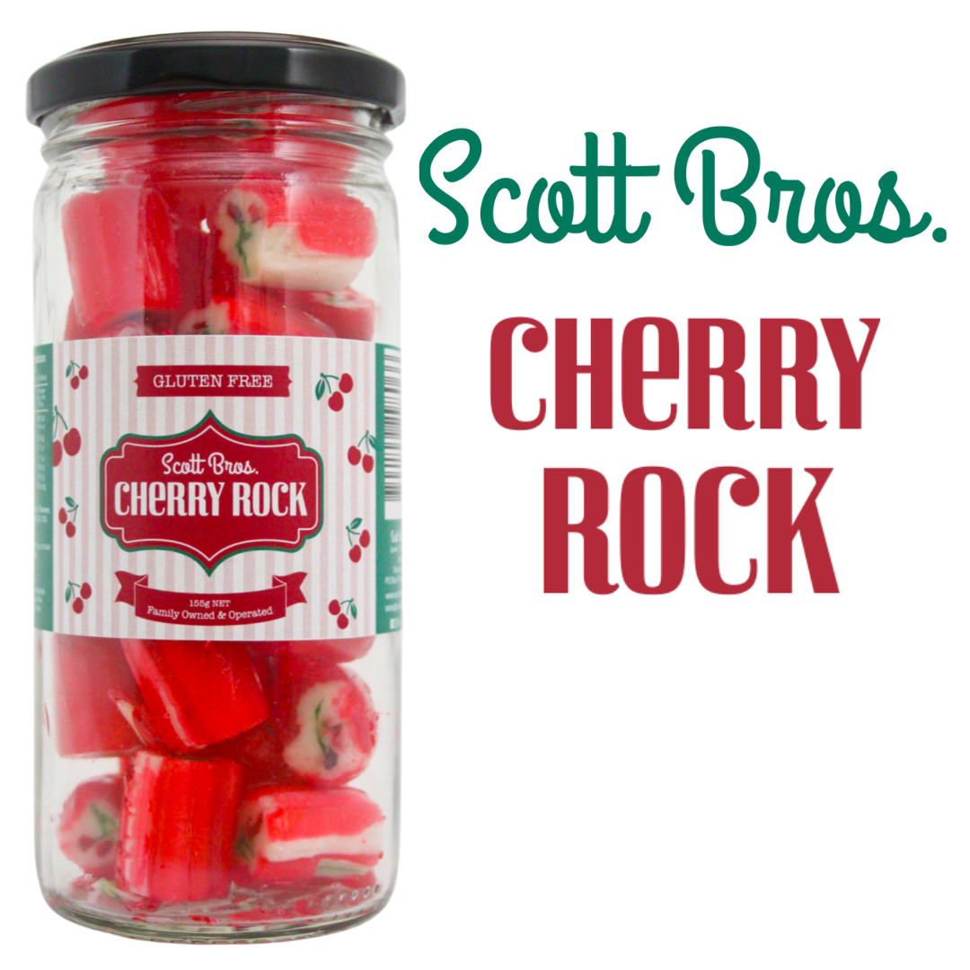 Scott Bros. Candy - Cherry Rock 175g
