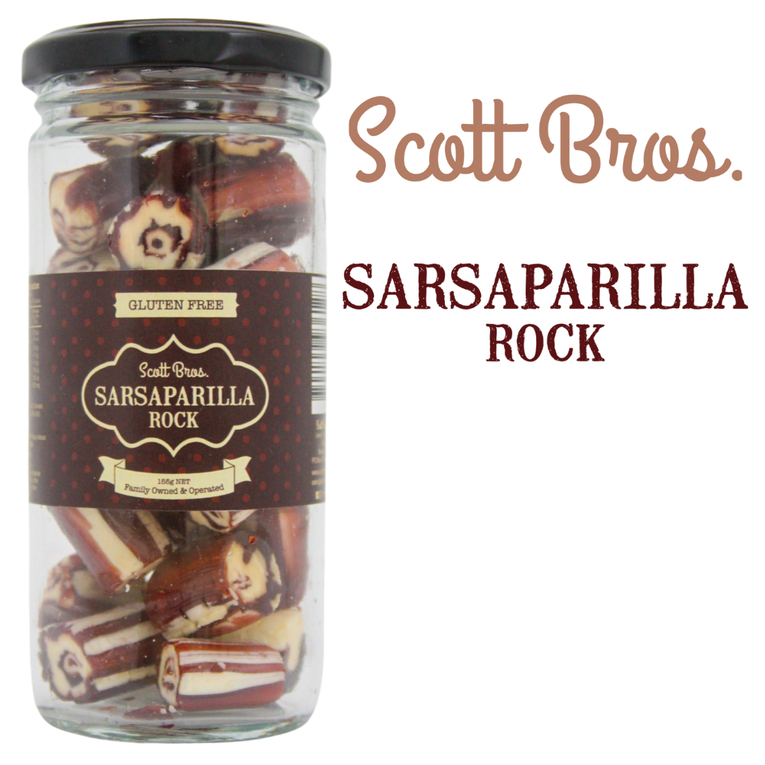 Scott Bros. Candy - Sarsaparilla Rock 155g