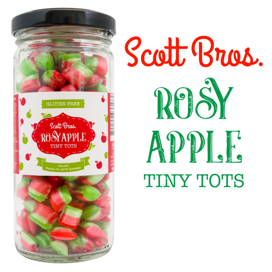 Scott Bros. Candy - Rosy Apple Tiny Tots 160g