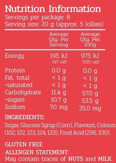 Scott Bros. Candy - Rosy Apple Tiny Tots 160g