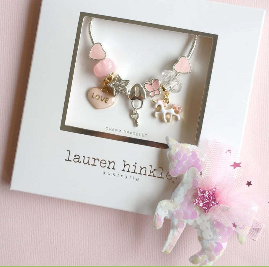 Lauren Hinkley Charm Bracelet - Unicorn