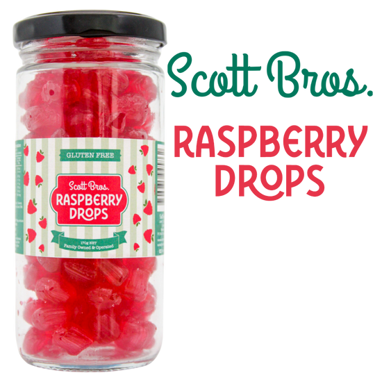 Scott Bros. Candy - Raspberry Drops 170g