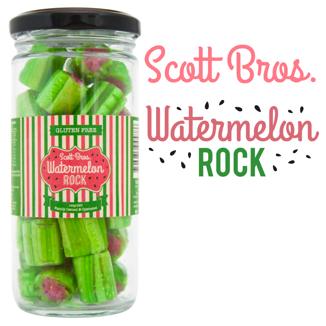 Scott Bros. Candy - Watermelon Rock 175g