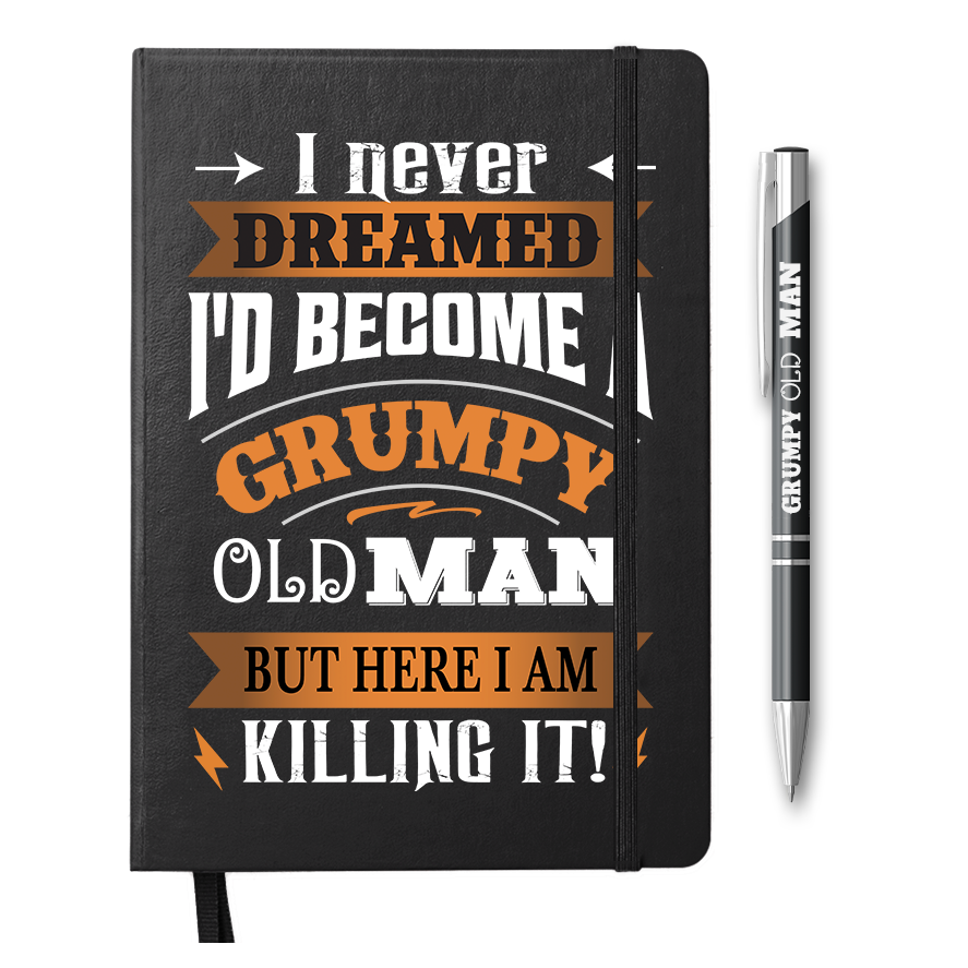 Grumpy Old Man Stationery Pack