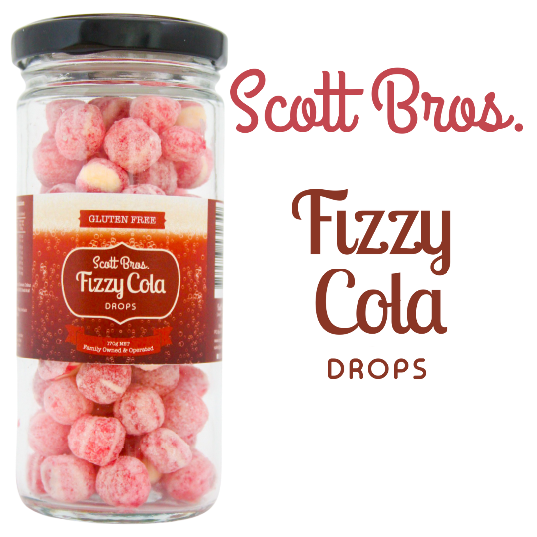 Scott Bros. Candy - Fizzy Cola Drops 170g