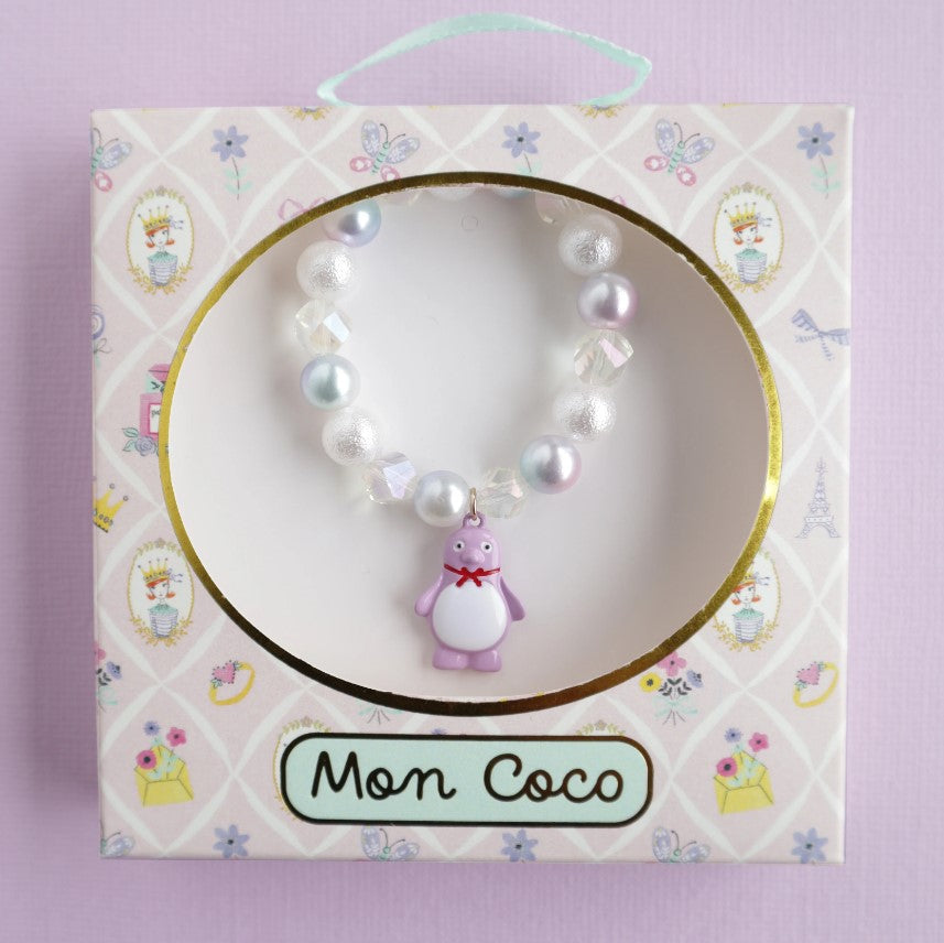 Mon Coco Stretch Bracelet - Precious Penguin