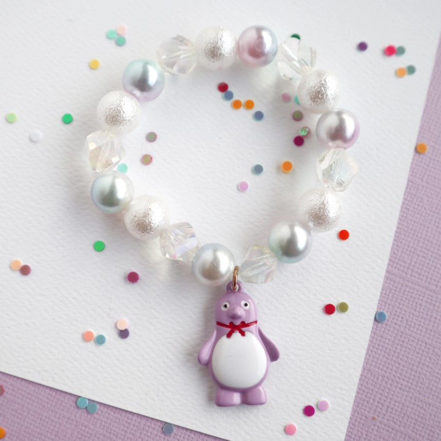 Mon Coco Stretch Bracelet - Precious Penguin