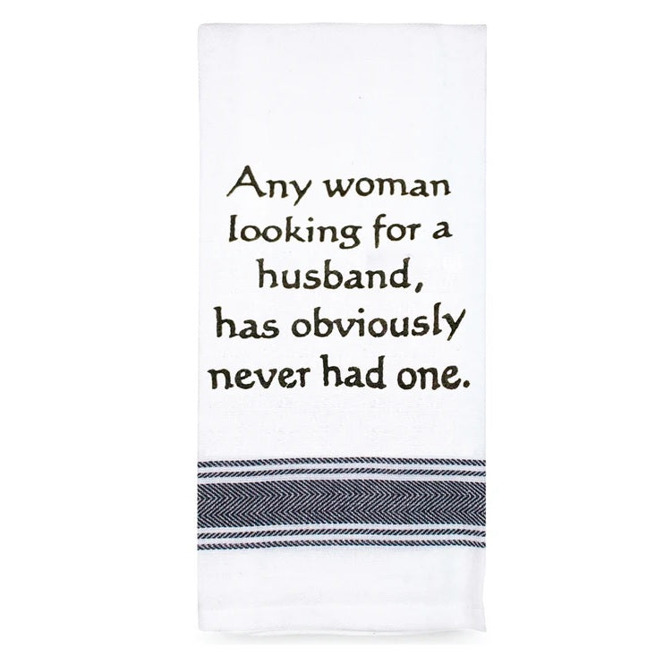 Talkn Tea Towel Looking For A Husband