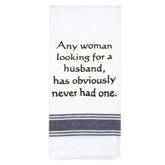 Talkn Tea Towel Looking For A Husband