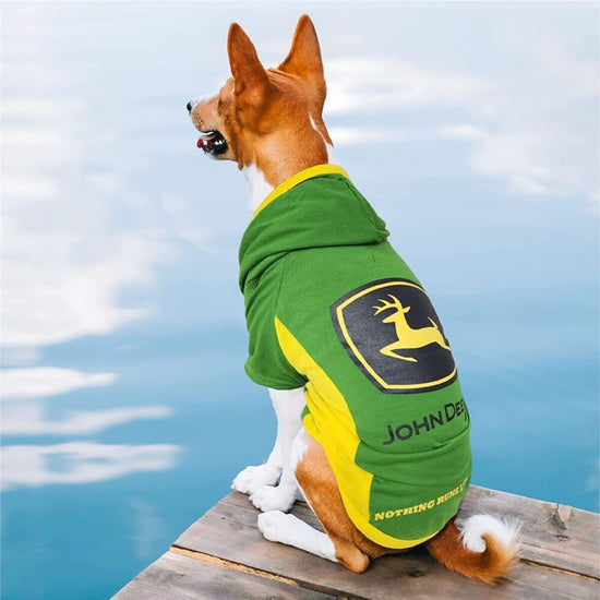 John Deere Pet Hoodie Tee [sz:small]