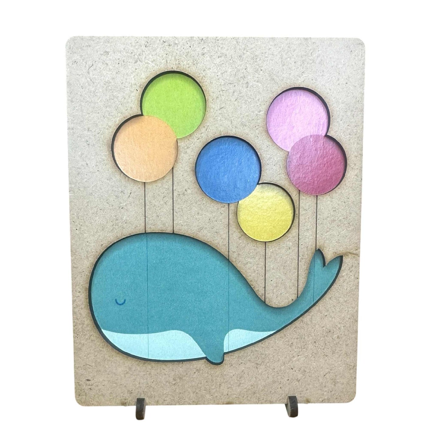 Komoni - Whale Balloons Pop Up Art 