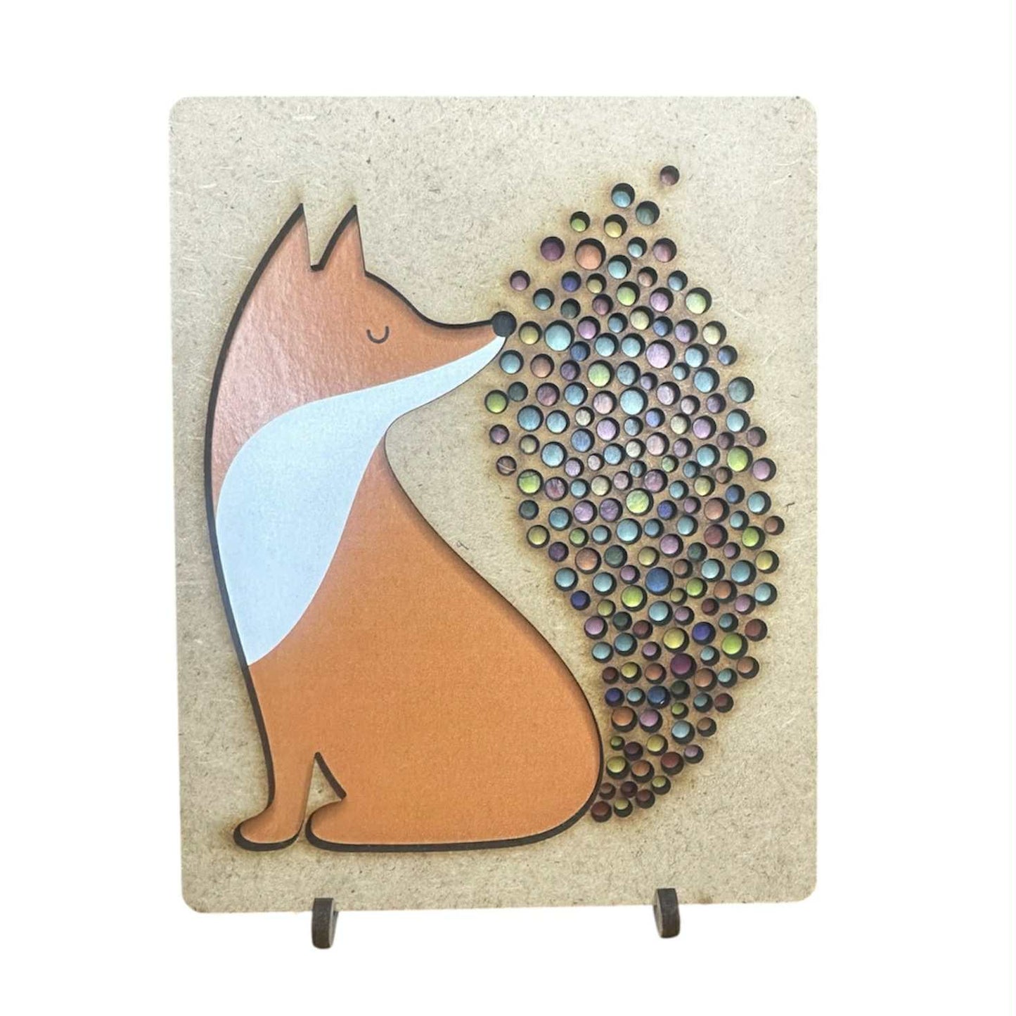 Komoni - Fox Pop Up Art
