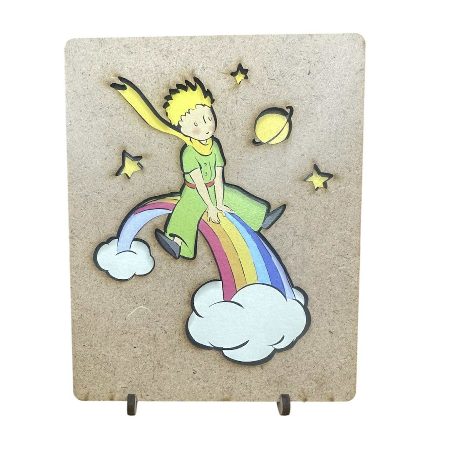 Komoni - Le Petit Prince Rainbow Pop Up Art