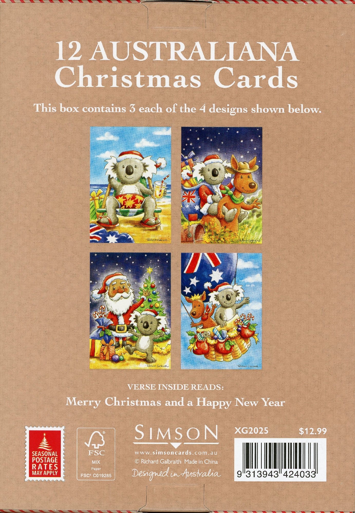 CARD BOXED GALBRAITH DOWNUNDER