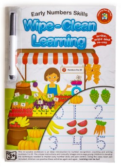 Book Lcbf Wipe Clean Learning Early Number Skills