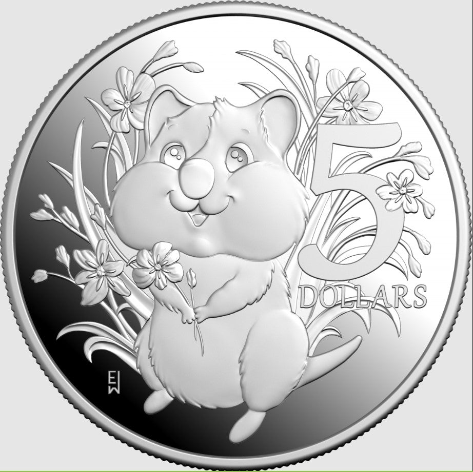 Royal Australian Mint - Aussie Bubs 2025 $5 1oz Fine Silver Proof Coin