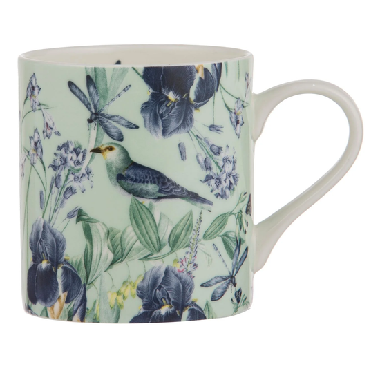 Iris Garden Mint Mug