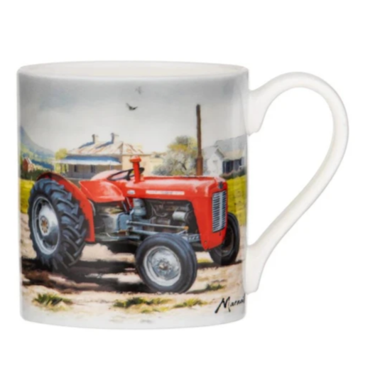 Tractors Then & Now Massey Ferguson Mug