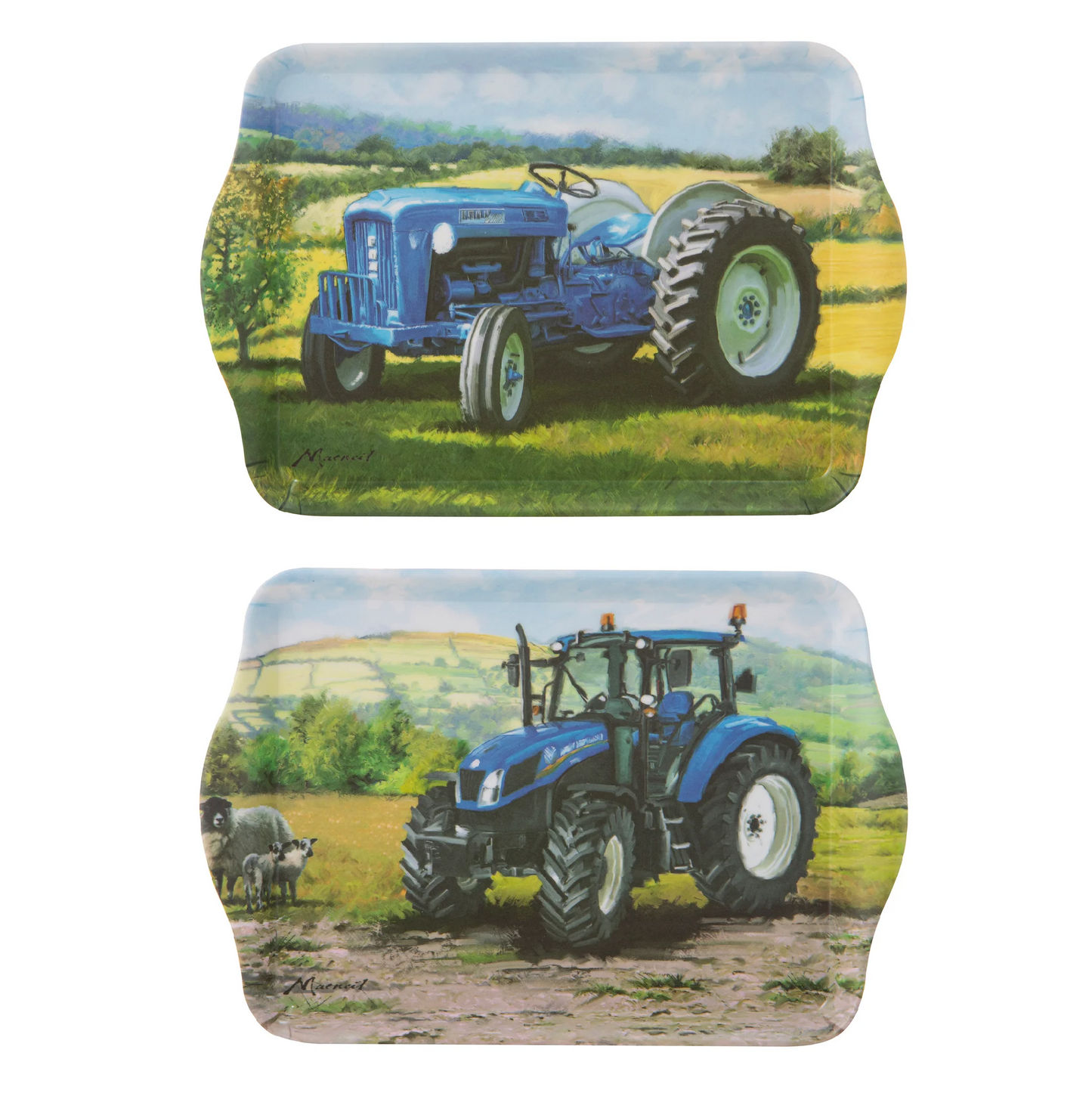 Tractors Then & Now Ford 2pk Scatter Tray