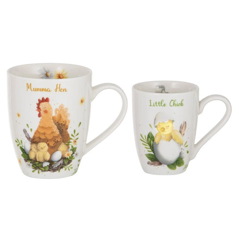 Ashdene - Mini Me Mother Hen & Baby Chick Mug Gift Set