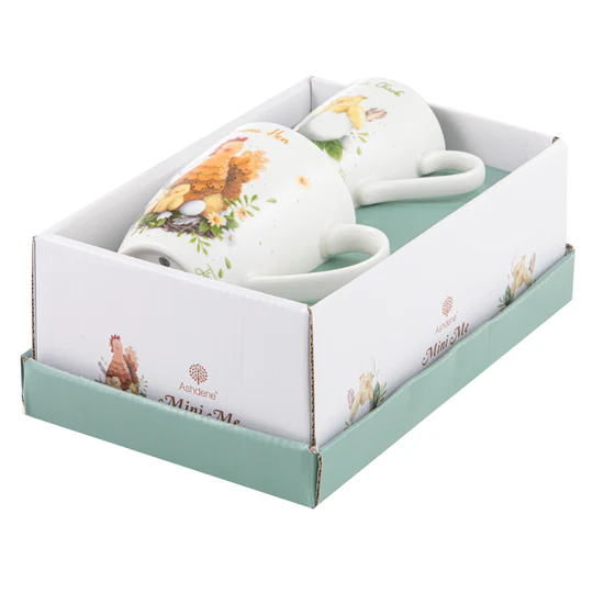 Ashdene - Mini Me Mother Hen & Baby Chick Mug Gift Set