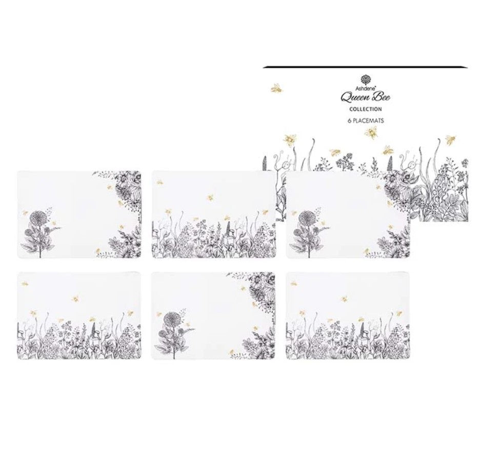 Queen Bee - Placemat Set Of 6
