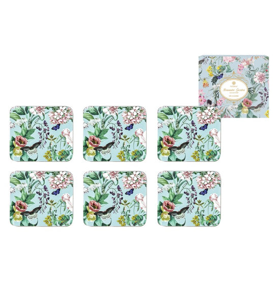 Romantic Garden - Coaster Set Of 6