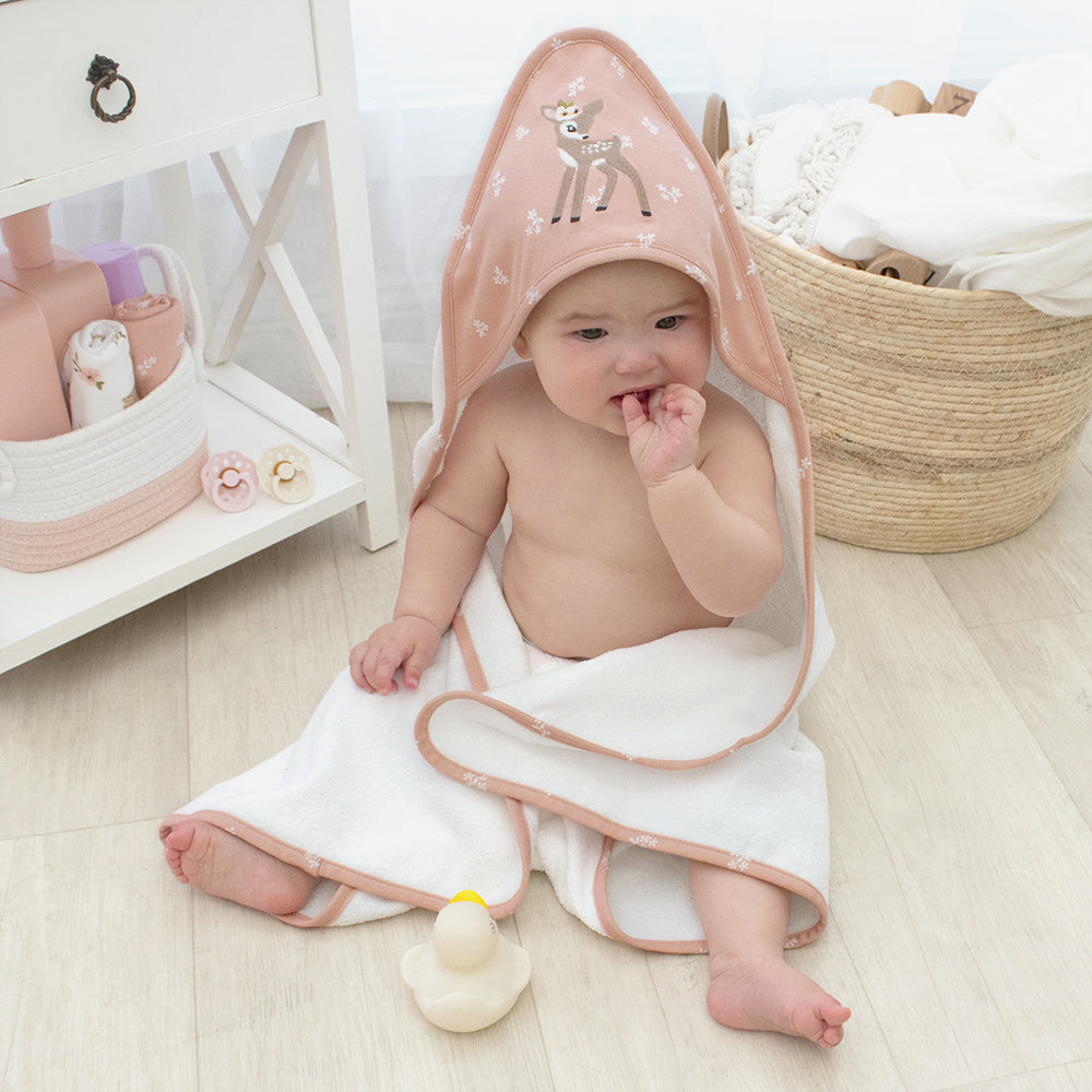 Hooded Towel - Sophia's Garden