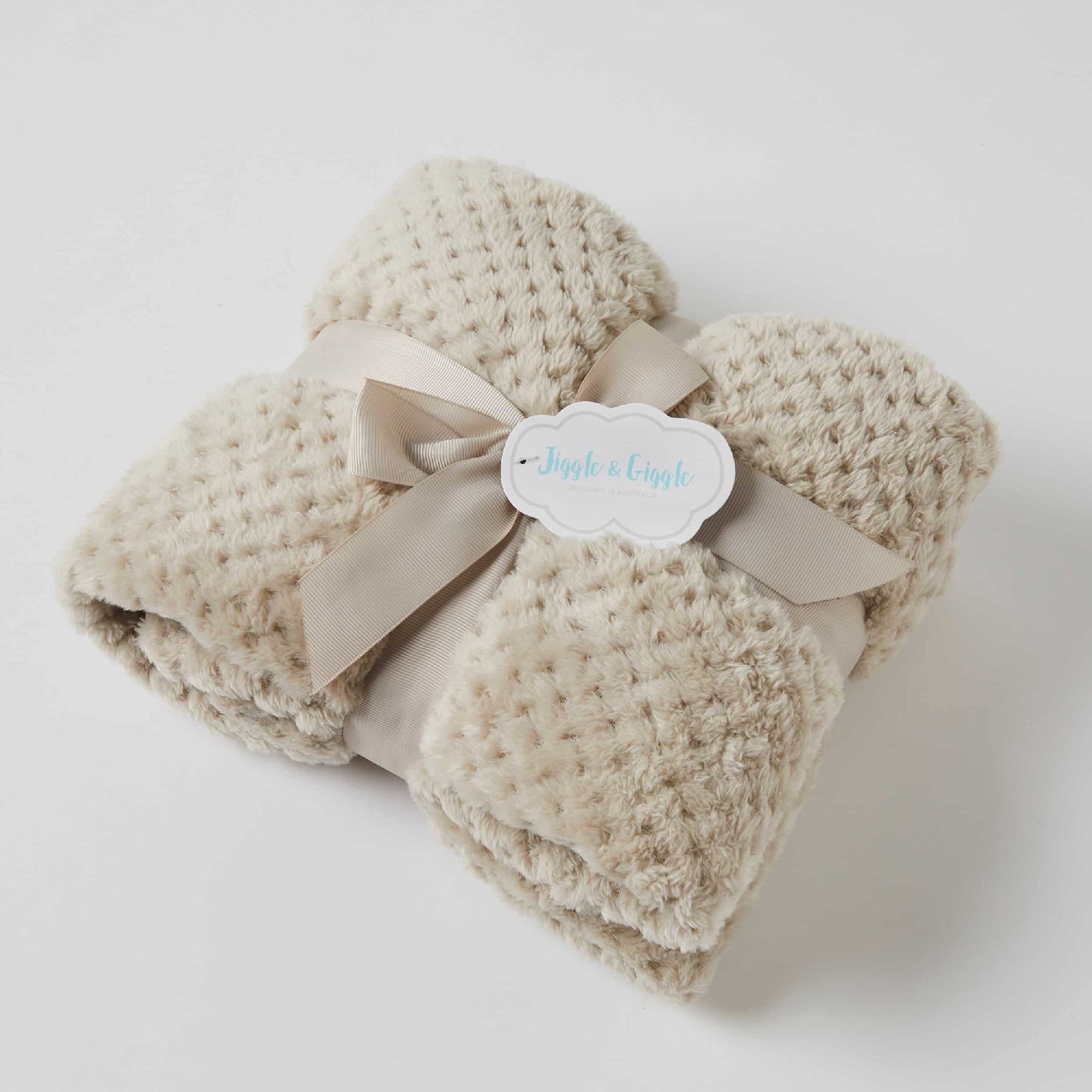 Aria Baby Blanket - Latte