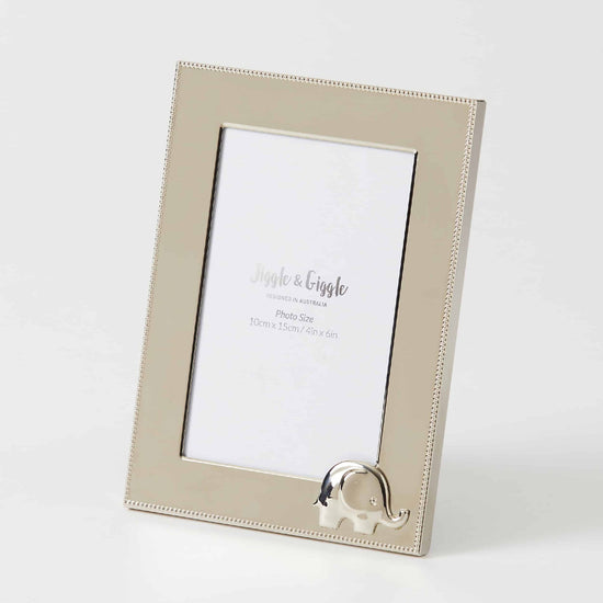 Ella 4x6" Photo Frame - Silver