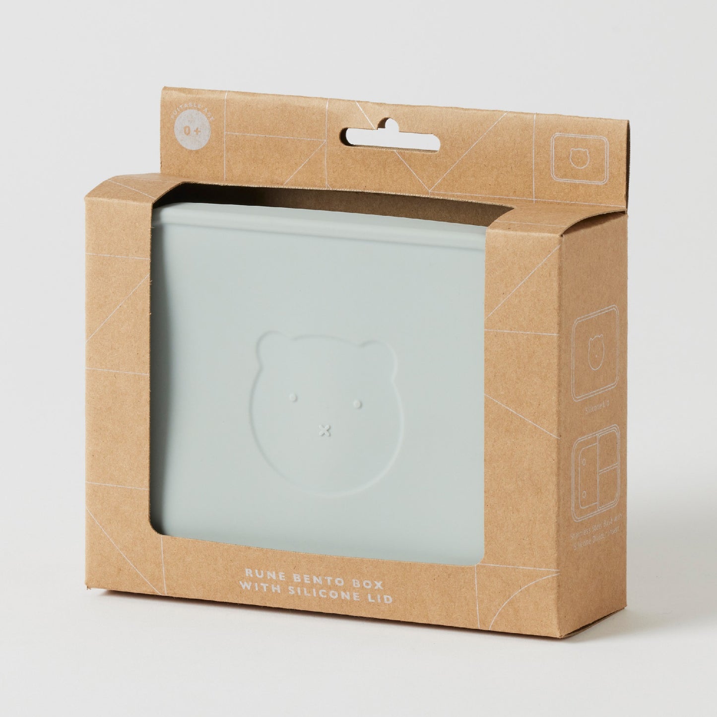 Rune Bento Box With Silicone Lid – Steele