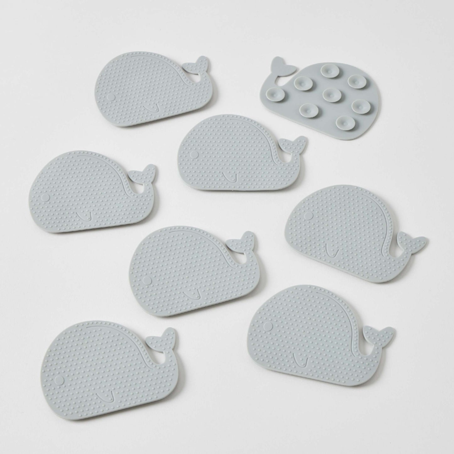 Baby Bath Anti-slip Whale Pads Set Of 8