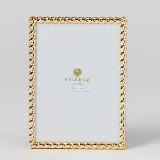 Loren 5x7 Photo Frame - Gold