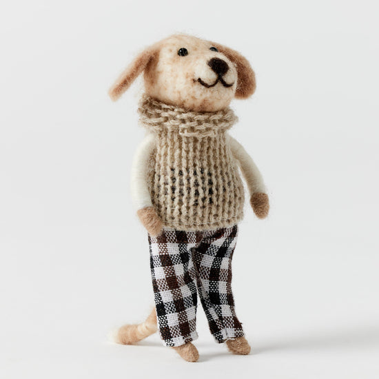Brian The Felt Dog