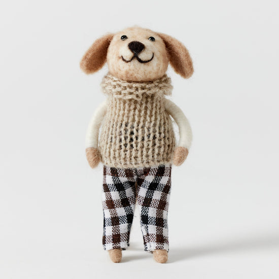 Brian The Felt Dog