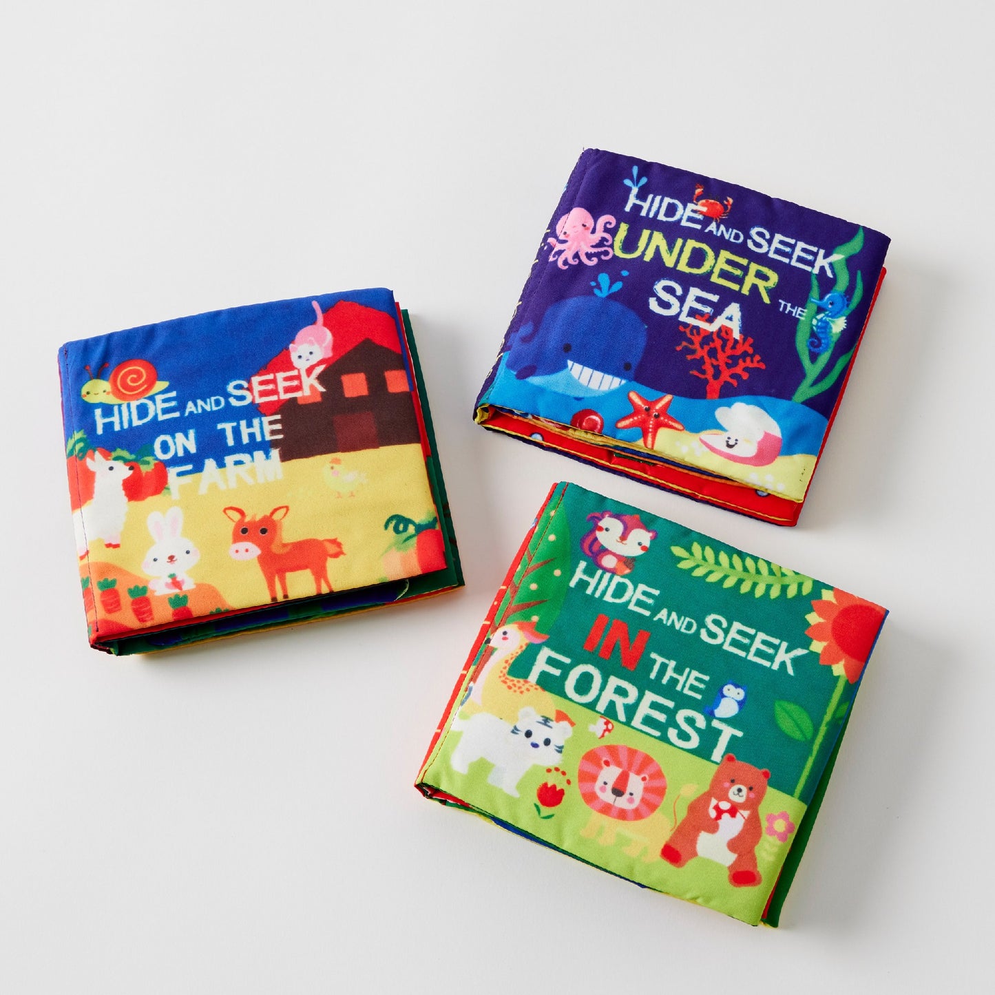 Fabric Activity Book - Hide And Seek In The Forest