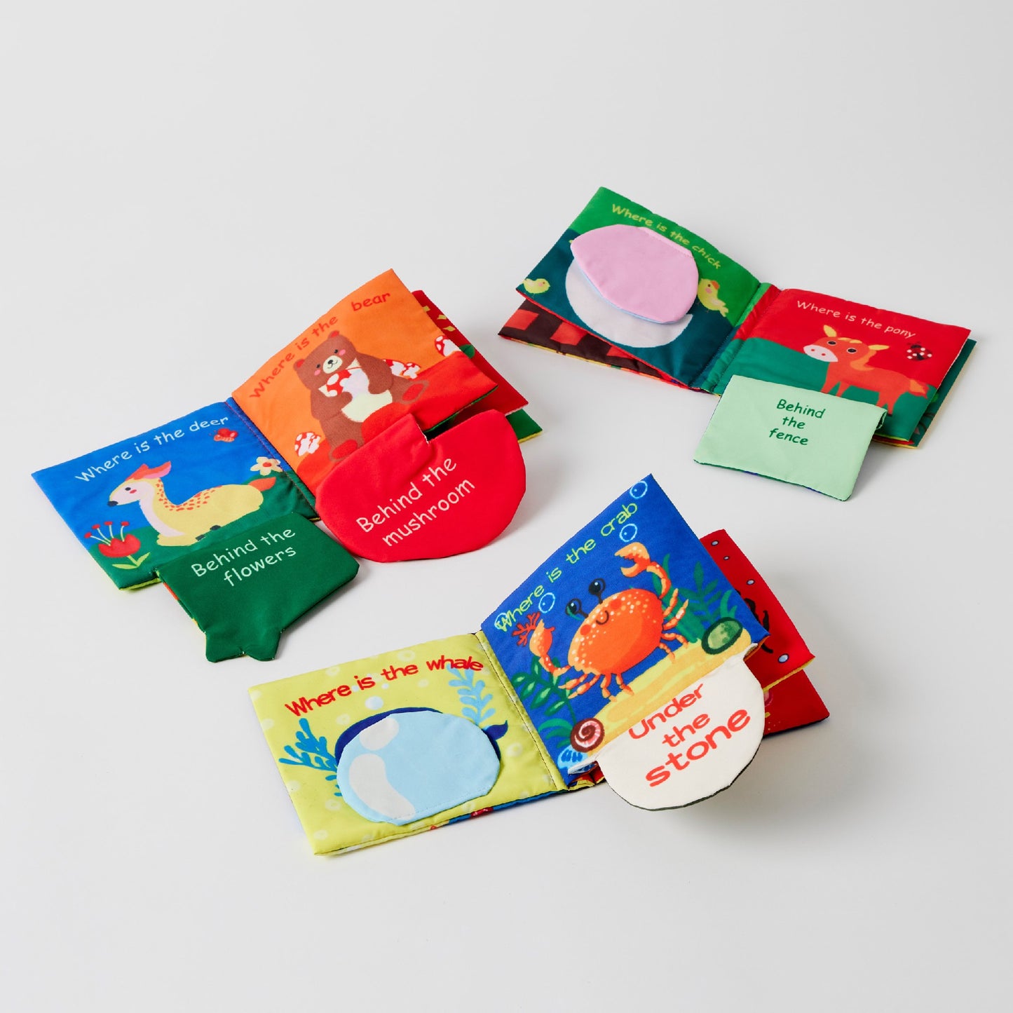 Fabric Activity Book - Hide And Seek In The Forest