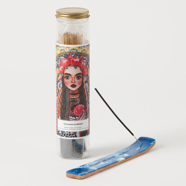 Pilbeam Living - You Shine So Bright 100pc Incense with Holder