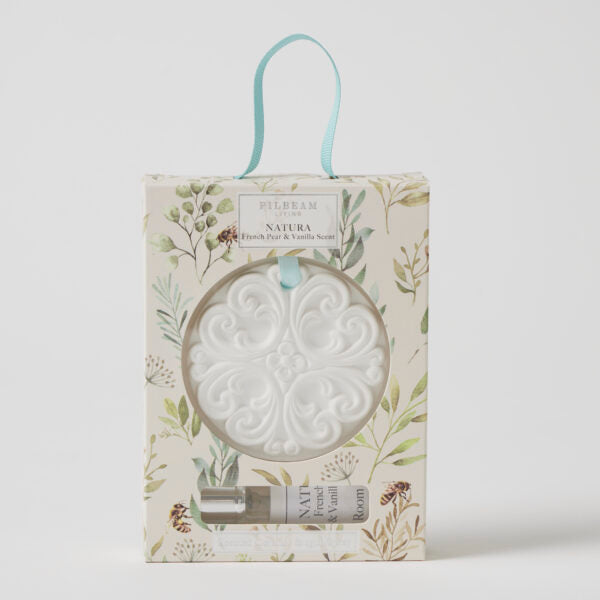 Pilbeam Living - Scented Ceramic Disc - French Pear & Vanilla