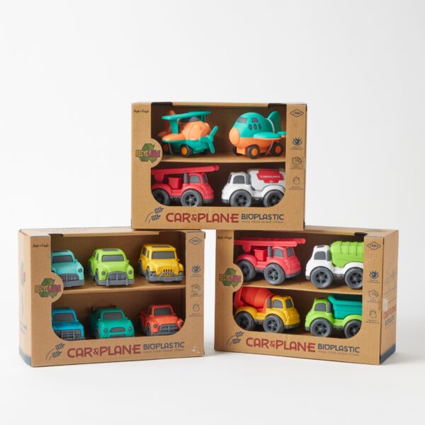 Jiggle & Giggle | Bioplastic Set Cars 