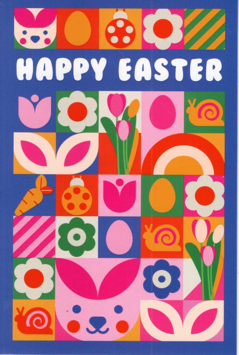 Mini Gen Wish Easter Icons in Squares