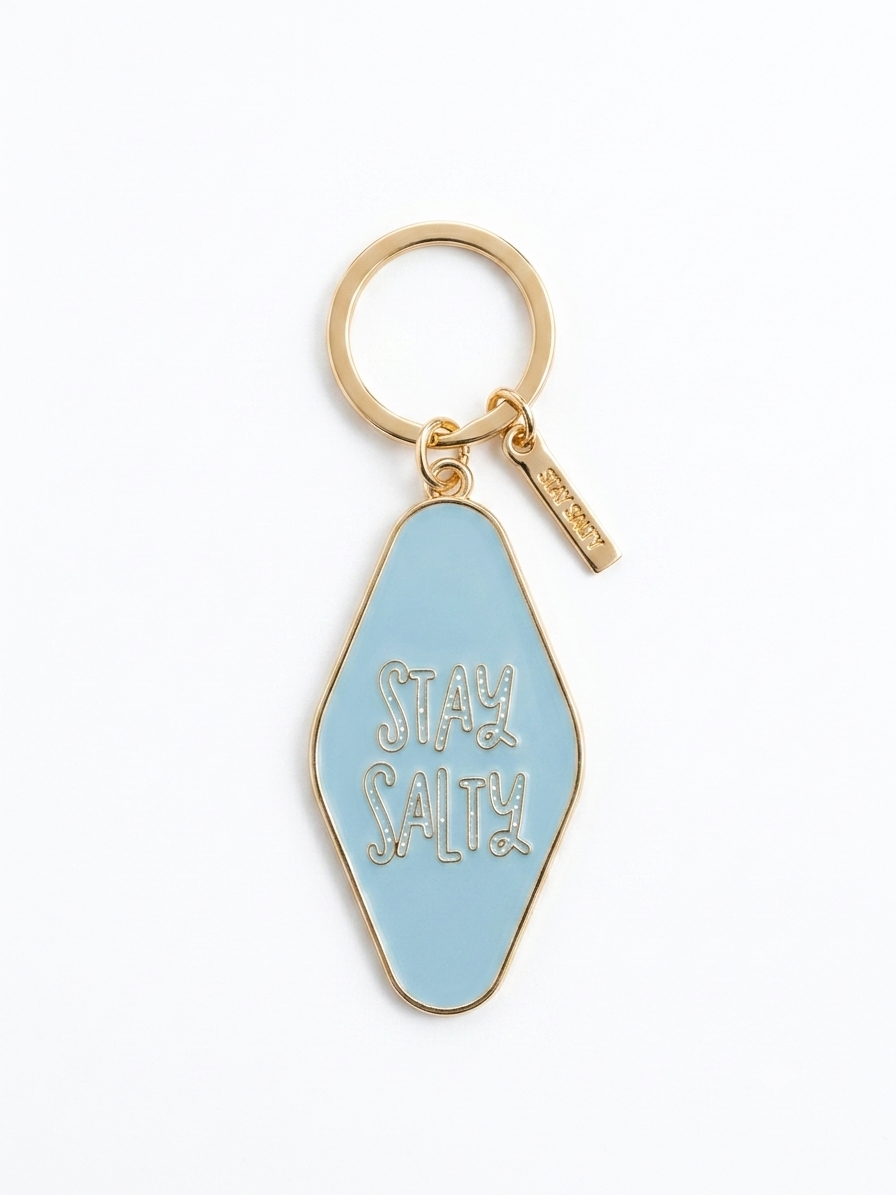 Sunnyside | Stay Salty Key Ring