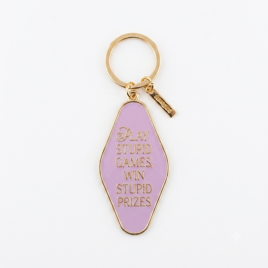 Sunnyside | Play Stupid Games Key Ring