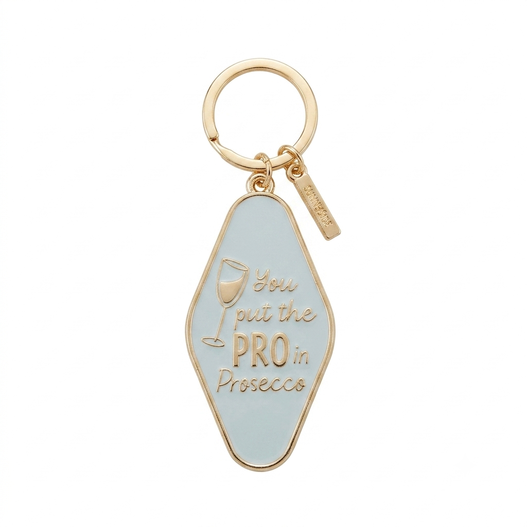 Sunnyside | Prosecco Key Ring