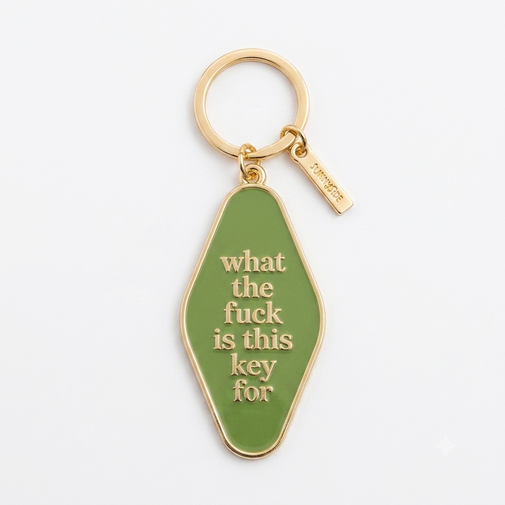 Sunnyside | What The Key ring