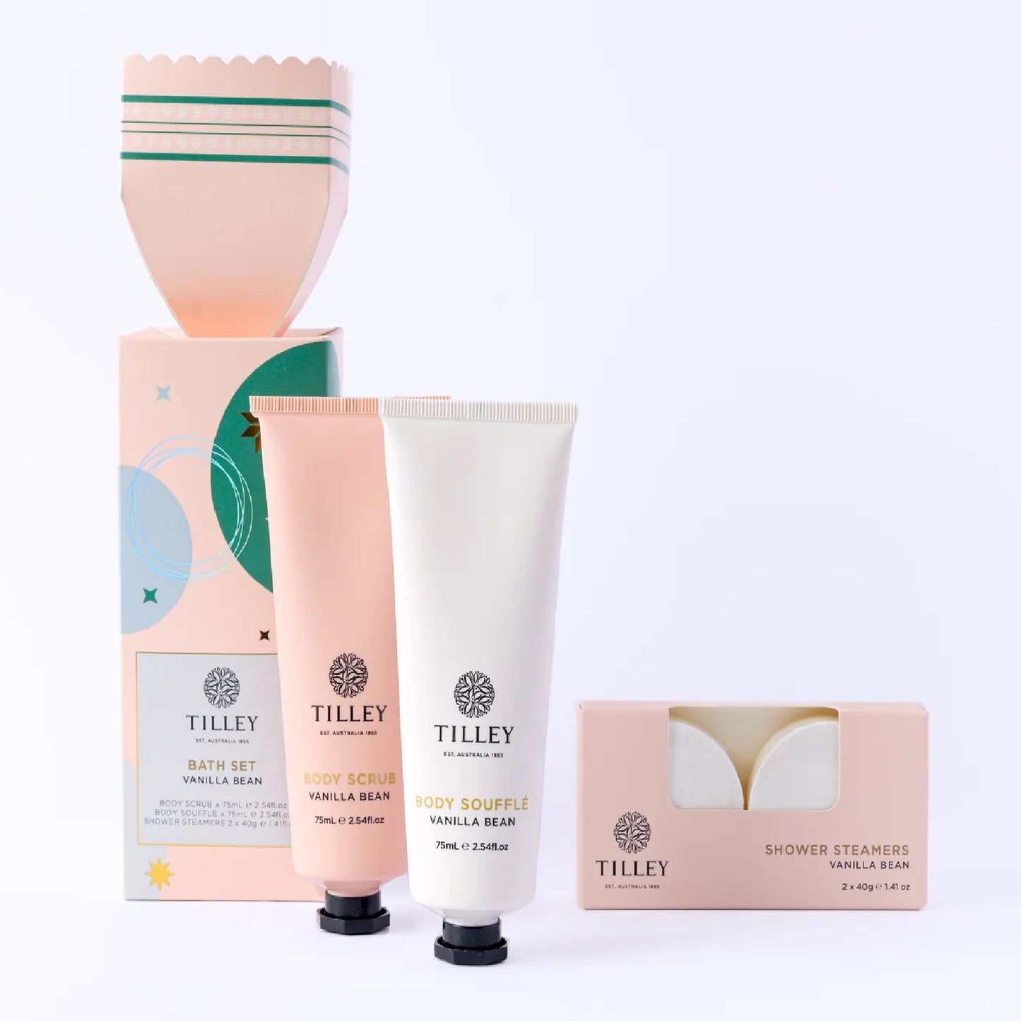 Bath Set Bon Bon Vanilla Bean